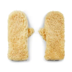 Bottega Veneta Shearling Leather Logo Handschoenen-Heren Handschoenen