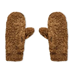 Bottega Veneta Shearling Leather Logo Handschoenen-Heren Handschoenen