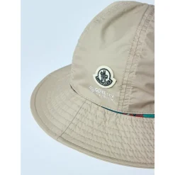 Moncler Shell Logo Bucket Hat-Heren Hoeden