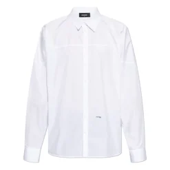 Dsquared2 Shirt met bedrukt logo-Heren Overhemden