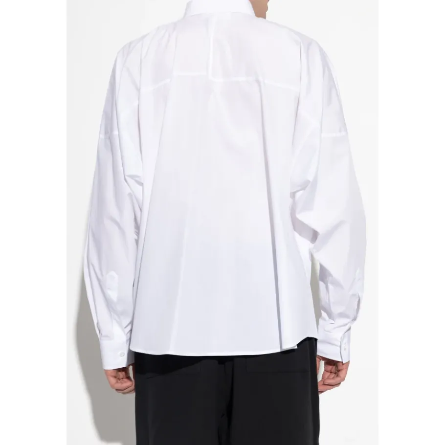 Dsquared2 Shirt met bedrukt logo-Heren Overhemden