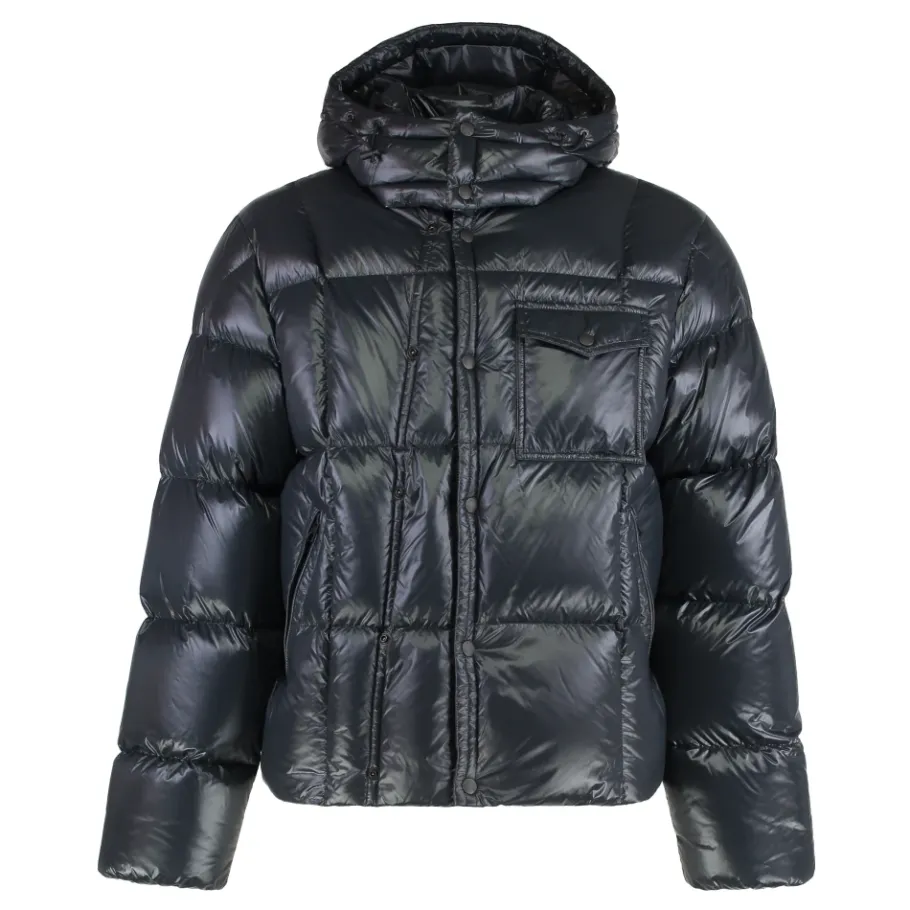 Moncler Short parka met capuchon Serfanto-Heren Jassen
