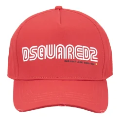 Dsquared2 Signature Baseballpet met gespsluiting-Heren Petten