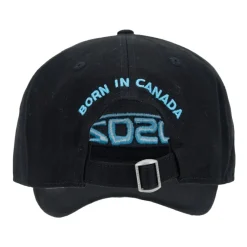 Dsquared2 Signature Baseballpet met gespsluiting-Heren Petten