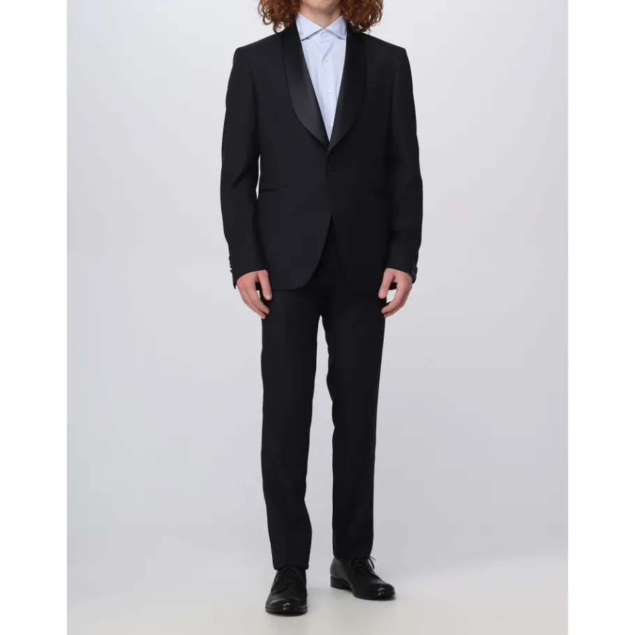 Tagliatore Single Breasted Suit Jacket-Heren Kostuums