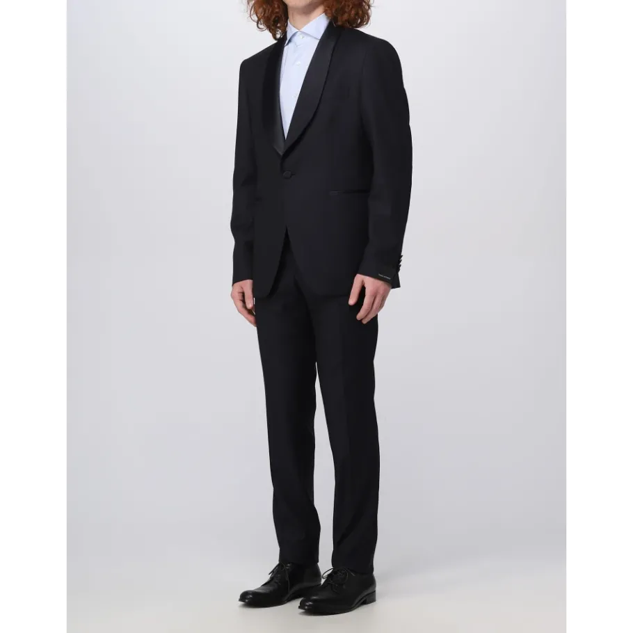 Tagliatore Single Breasted Suit Jacket-Heren Kostuums