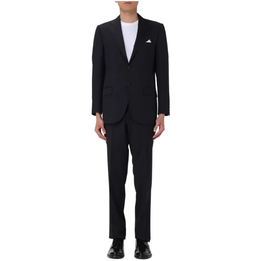 Kiton Single Breasted Suit Set-Heren Kostuums