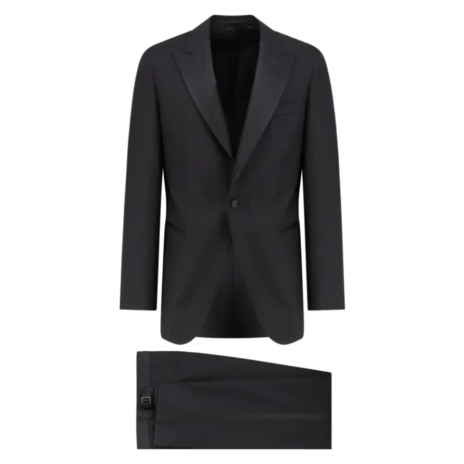Hugo Single-breasted Peak Lapel Suit-Heren Kostuums