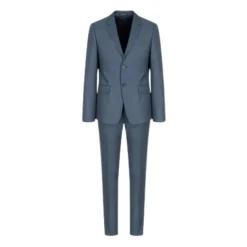 Emporio Armani Single-Breasted Wollen Pak-Heren Kostuums