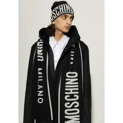 Moschino Sjaal met logo-Heren Sjaals