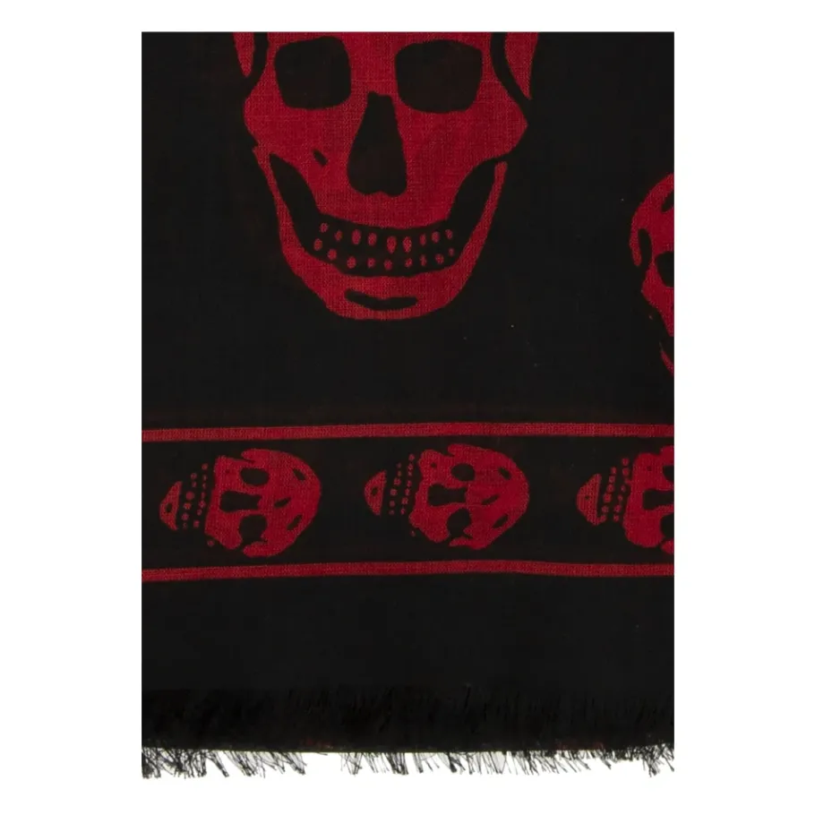 Alexander McQueen Sjaal met logo-Heren Sjaals