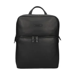 Piquadro Slanke leren rugzak met laptop- en iPad-vak-Heren Rugzakken