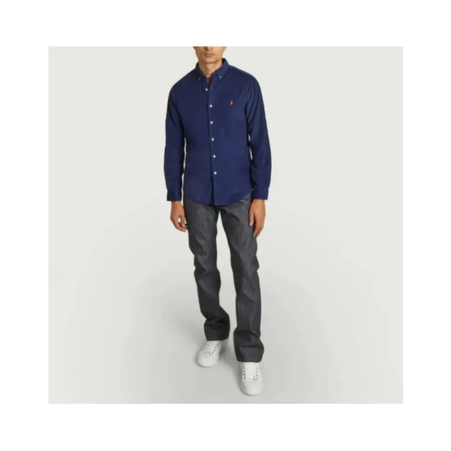 Polo Ralph Lauren Slim Corduroy Overhemd-Heren Overhemden