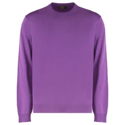 SLOWEAR Slim fit Flexwool Crewneck Sweater-Heren Truien & Vesten