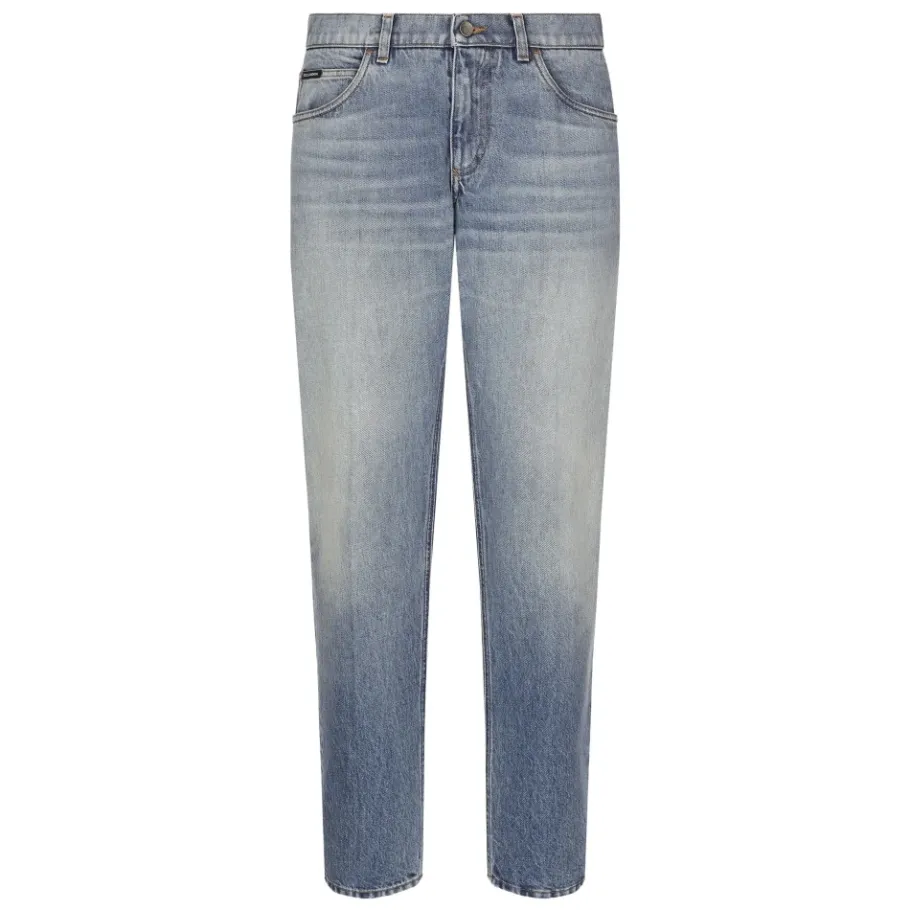 Dolce & Gabbana Slim Fit Jeans-Heren Jeans
