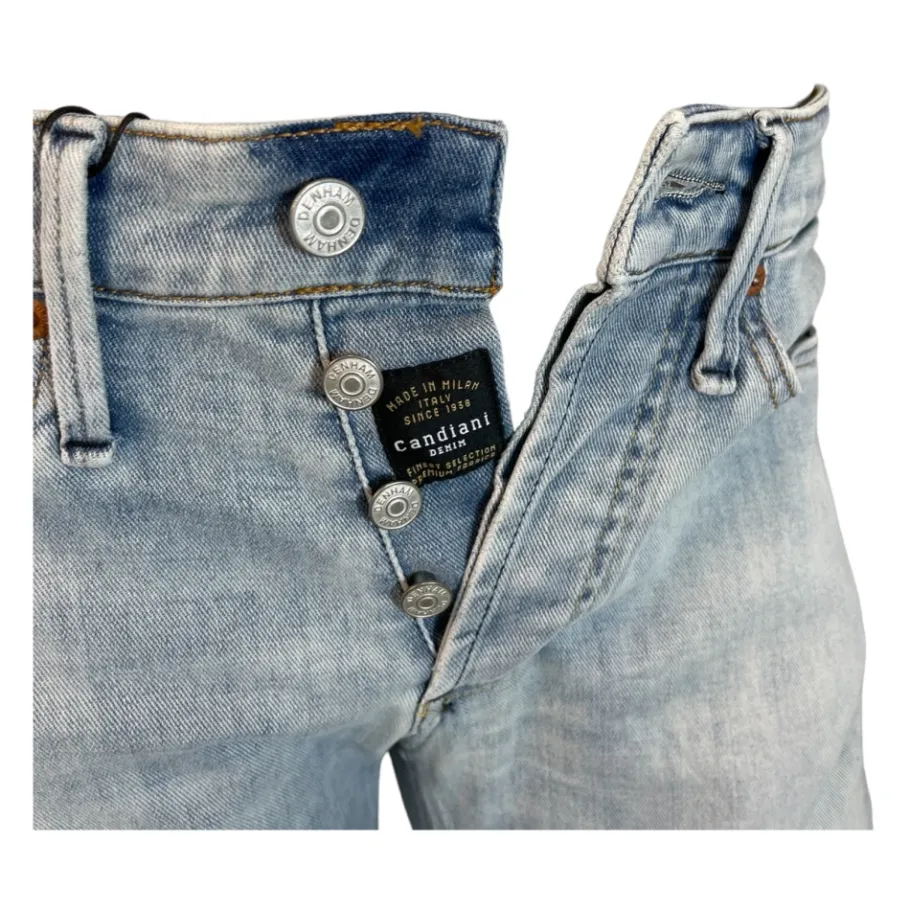 Denham Slim Fit Light Blue Jeans-Heren Jeans