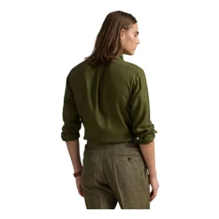 Ralph Lauren Slim Fit Linnen Overhemd-Heren Overhemden