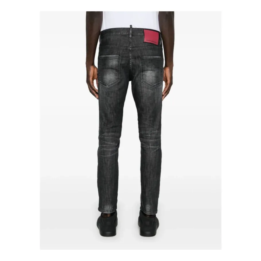 Dsquared2 Slim Fit Stretch Katoenen Jeans-Heren Jeans
