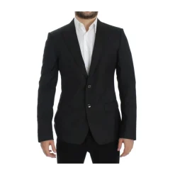 Dolce & Gabbana Slim Fit Wol Blazer-Heren Kostuums