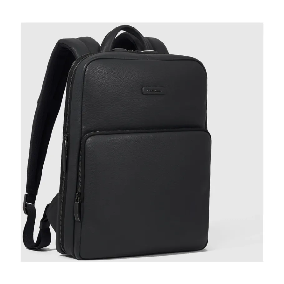 Piquadro Slim laptop backpack 14-Heren Rugzakken|Tassen