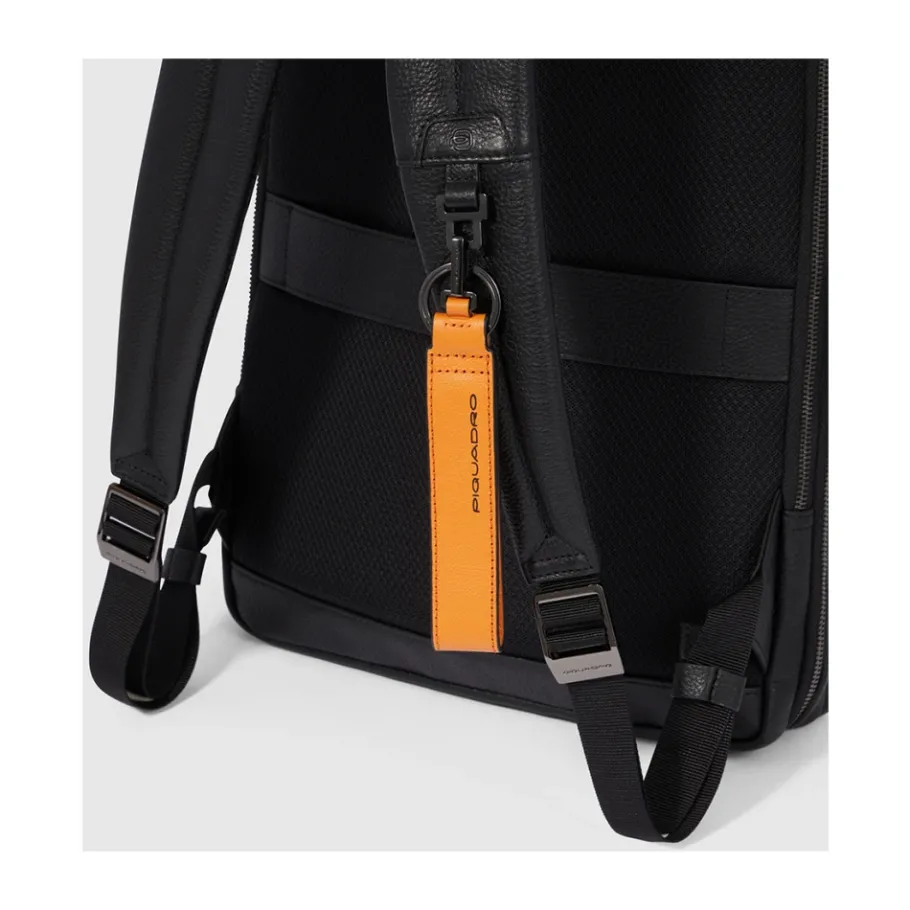 Piquadro Slim laptop backpack 14-Heren Rugzakken|Tassen