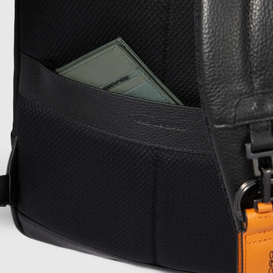 Piquadro Slim laptop backpack 14-Heren Rugzakken|Tassen