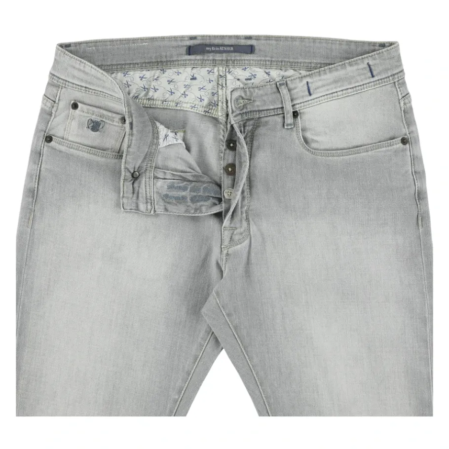 Atelier Noterman Slim-fit Jeans-Heren Jeans