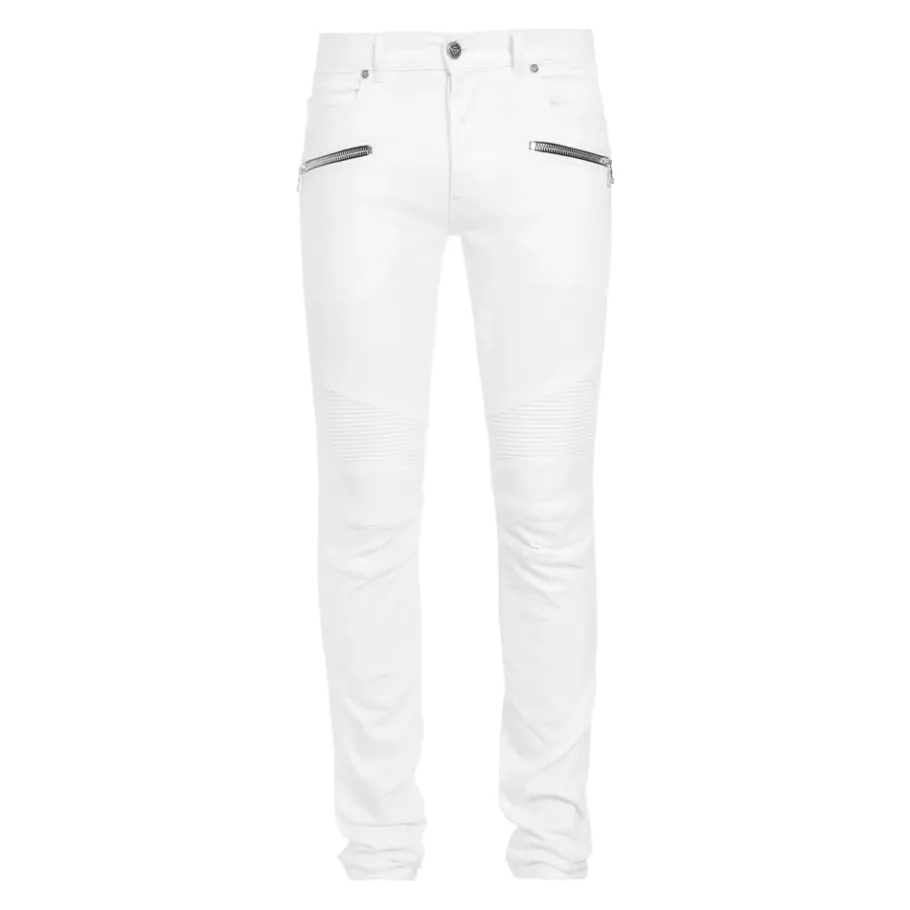 Balmain Slim-fit katoenen jeans-Heren Jeans