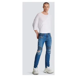 Balmain Slim-fit katoenen jeans-Heren Jeans
