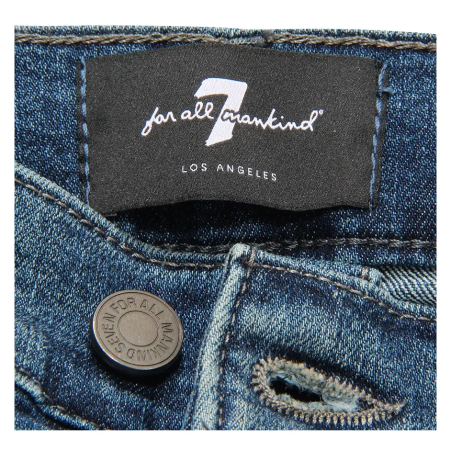 7 For All Mankind Slimmy Slim Straight Broek Licht-Heren Jeans