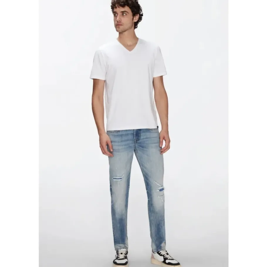 7 For All Mankind Slimmy Tapered Stretch Tek Wave Jeans-Heren Jeans