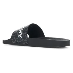 Givenchy Slip-On Monogram Rubber Slippers-Heren Slippers