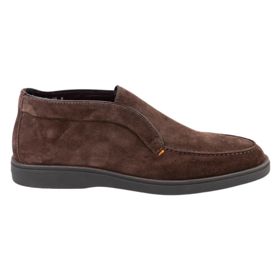 Santoni Slip-On Platte Schoenen-Heren Laarzen