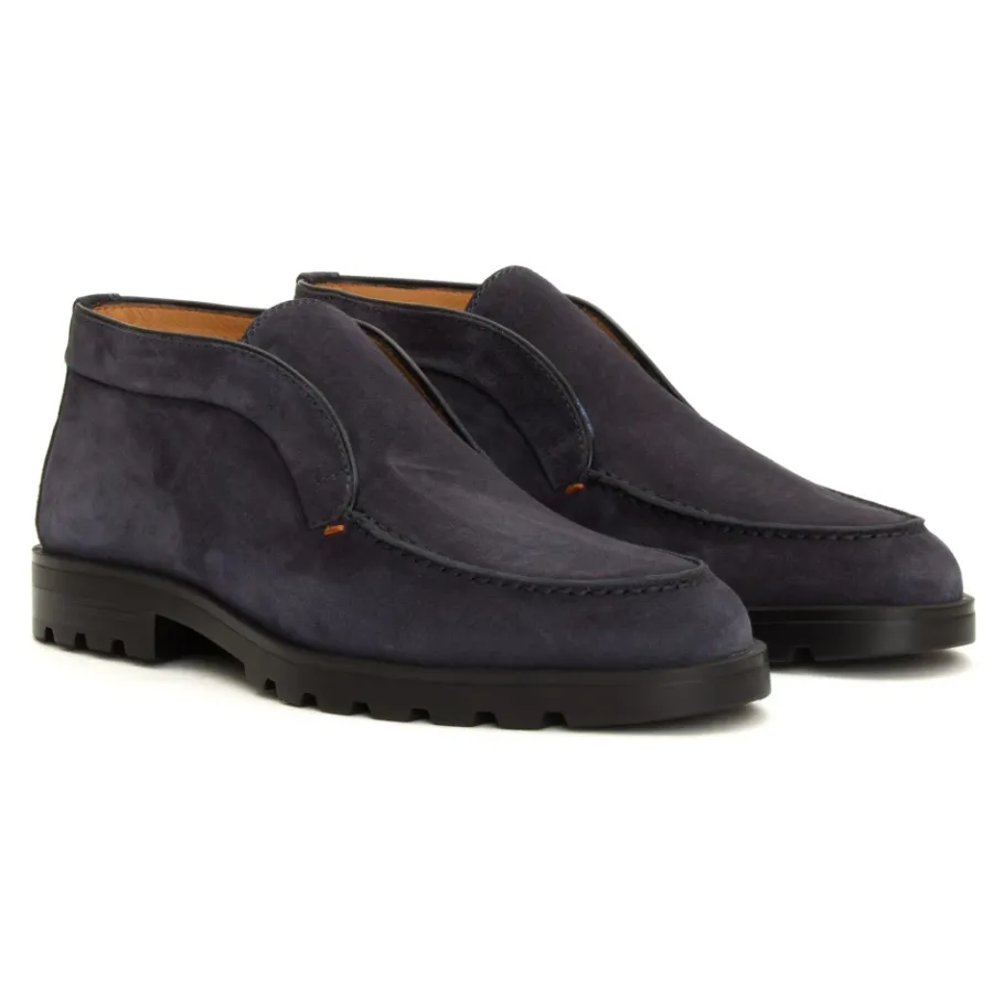 Santoni Slip-On Schoenen Casual Formeel-Heren Instappers & Slip Ons|Nette Schoenen