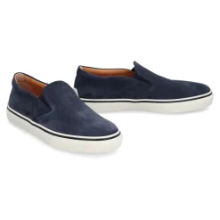 Tod's Slip-on Sneakers in Suède-Heren Instappers & Slip Ons