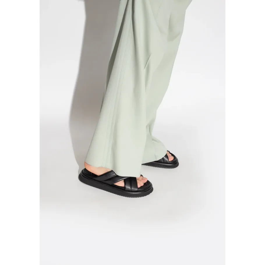 Dolce & Gabbana Slippers met logo-Heren Slippers