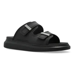 Alexander McQueen Slippers met logo-Heren Slippers