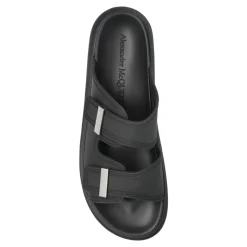 Alexander McQueen Slippers met logo-Heren Slippers