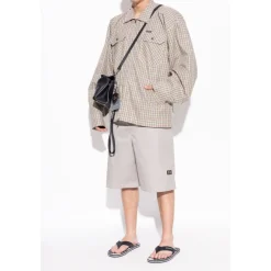 Balenciaga Slippers met logo-Heren Slippers