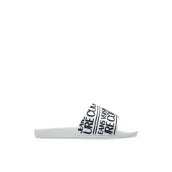Versace Jeans Couture Slippers met logo-Heren Slippers