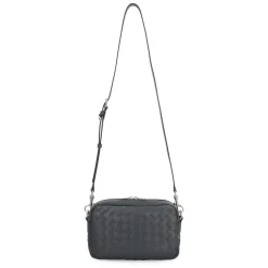 Bottega Veneta Small Intrecciato Camera Bag-Heren Tassen