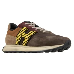 Hogan Sneakers van suède met veters-Heren Sneakers