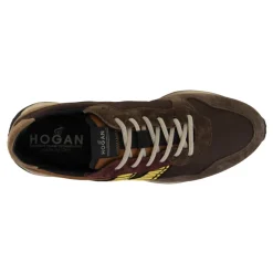 Hogan Sneakers van suède met veters-Heren Sneakers