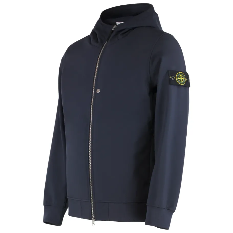 Stone Island Soft Shell-R Hooded Jacket-Heren Truien & Vesten