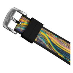 Carlo Colucci Sportief roestvrijstalen horloge met siliconen band-Heren Horloges