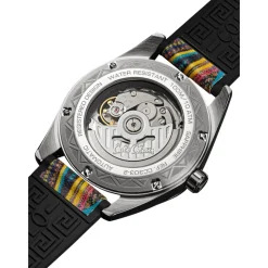 Carlo Colucci Sportief roestvrijstalen horloge met siliconen band-Heren Horloges