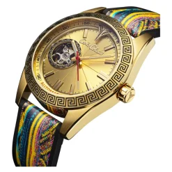 Carlo Colucci Sportief roestvrijstalen horloge met siliconen band-Heren Horloges