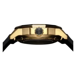 Carlo Colucci Sportief roestvrijstalen horloge met siliconen band-Heren Horloges