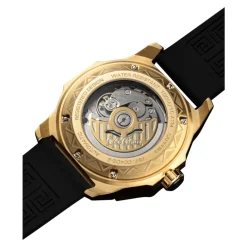 Carlo Colucci Sportief roestvrijstalen horloge met siliconen band-Heren Horloges