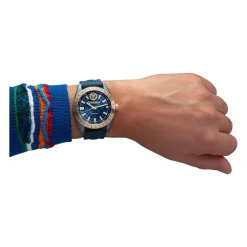 Carlo Colucci Sportief-Elegante Herenhorloge met Siliconen Band-Heren Horloges